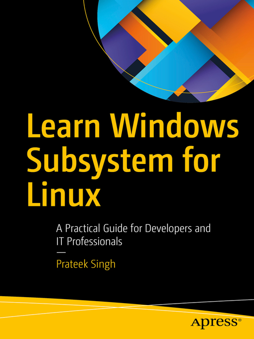 Title details for Learn Windows Subsystem for Linux by Prateek Singh - Available